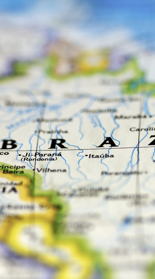 Map Brazil