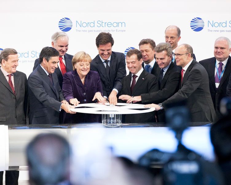 Opening of the North Stream Pipeline