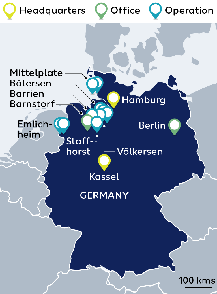 Wintershall Dea Map Germany