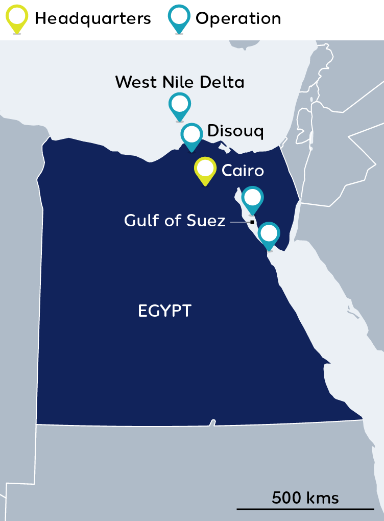Wintershall Dea Map Egypt