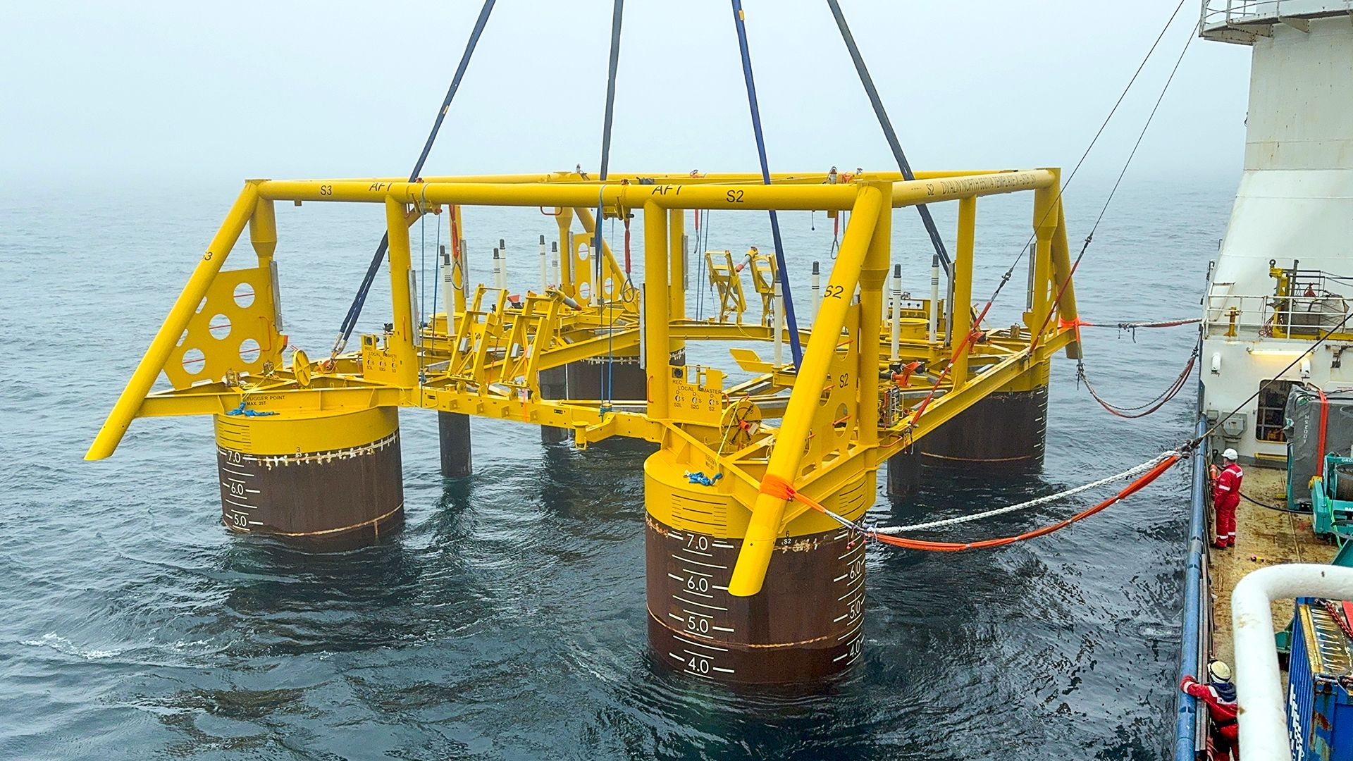 Wintershall Dea installs template on Dvalin North field