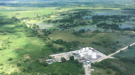 Wintershall Dea Production Site Ogarrio Mexico