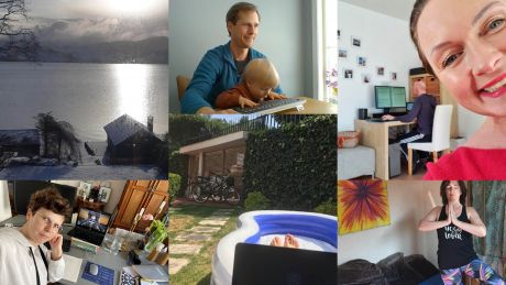 Wintershall Dea collage Employees Home Office