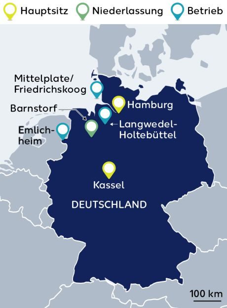 Wintershall Dea Karte Deutschland