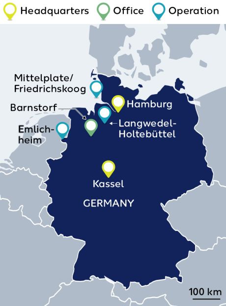 Wintershall Dea Map Germany