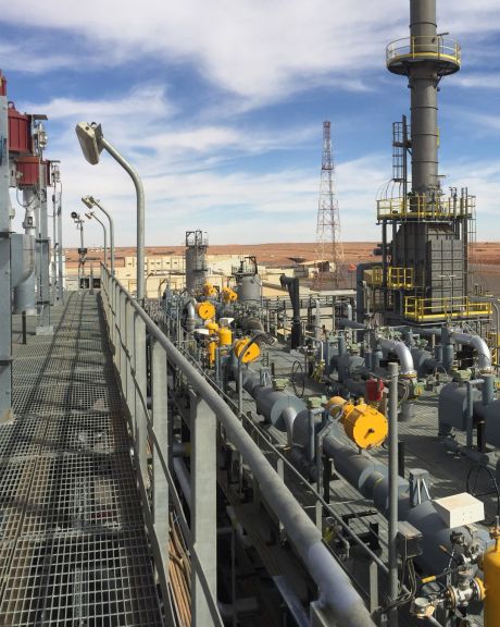 Reggane Nord: Natural gas from the Sahara