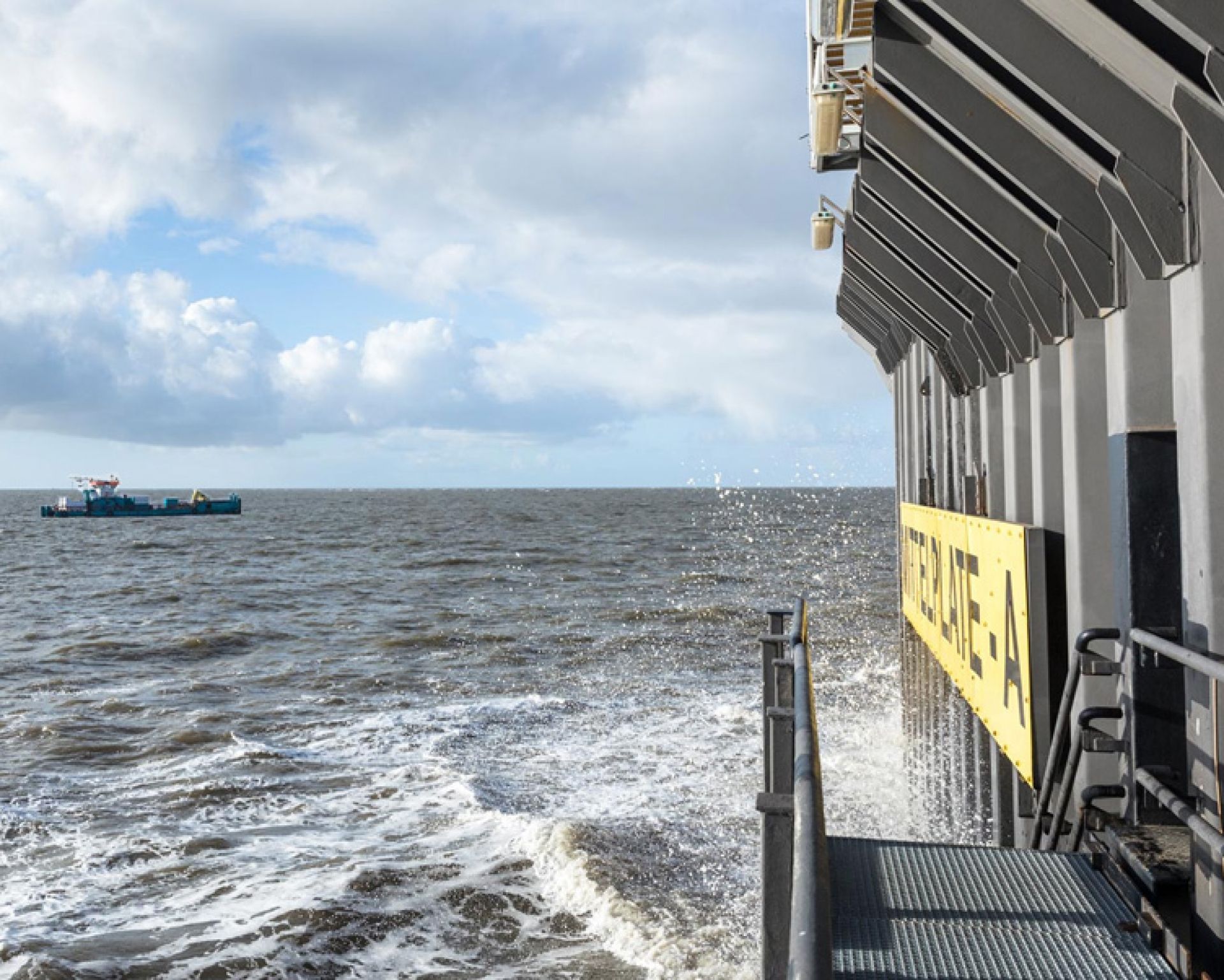 Wintershall Dea Platform Mittelplate North Sea