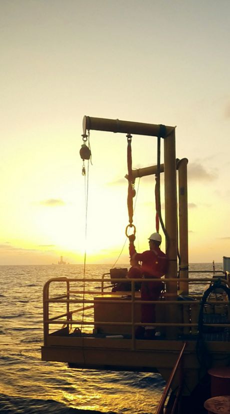 Wintershall Dea's Raven field platform