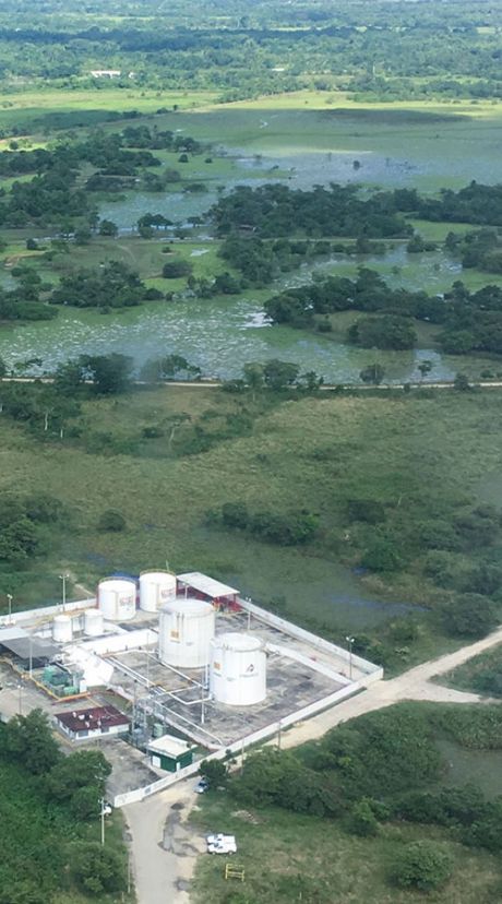 Wintershall Dea Production Site Ogarrio Mexico